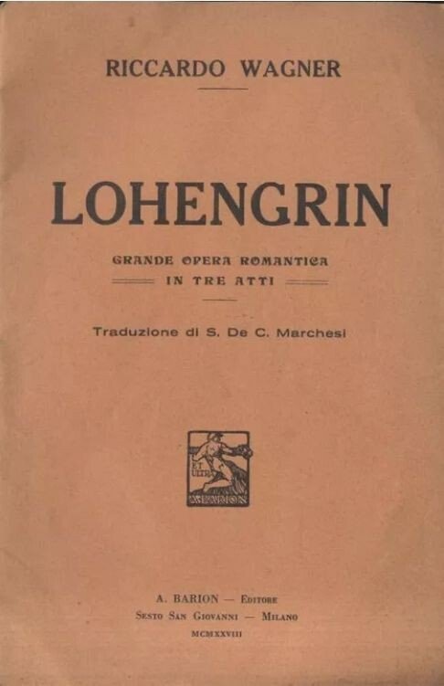 8 Libretti d'opera 1931 BARION Rossini Bellini Wagner Meyerbeer HALÉVY …