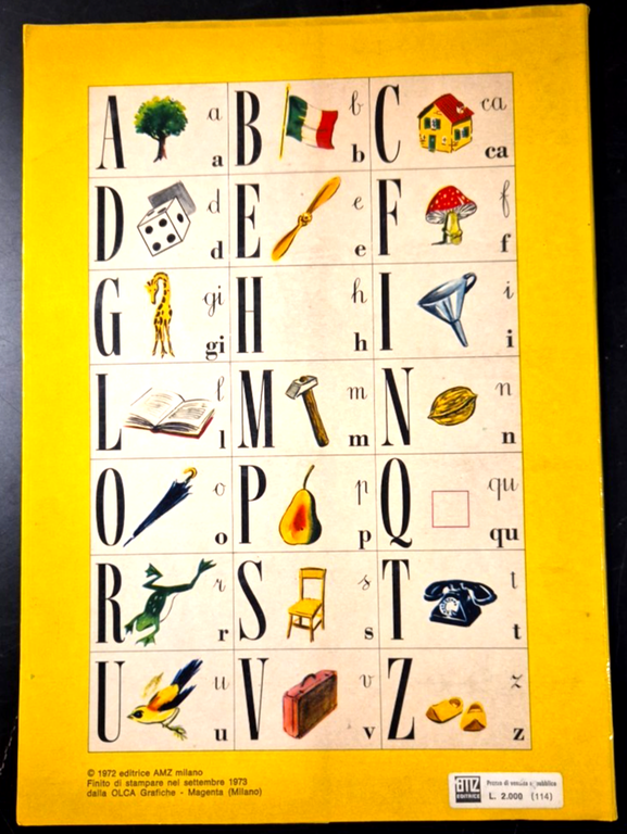 A B C l'albo che divertendo insegna a leggere e …