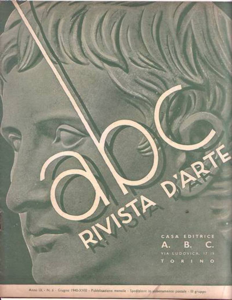 ABC Rivista d'arte giornale giugno 1940 fortezza di Momelliano vintage …