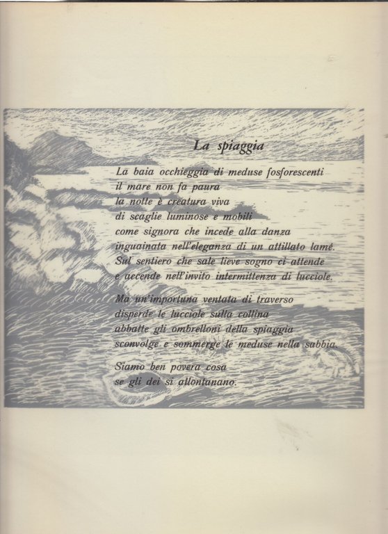 ACQUA SORGIVA di Gino Lombardi raccolta Poesie illustrate Bazzi Libro …