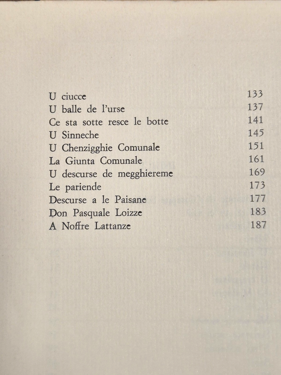 ACQUANNE POZZE CANDE Vito Antonio Di Cagno 1972 Laterza Dialetto … | Immagine Gallery 5