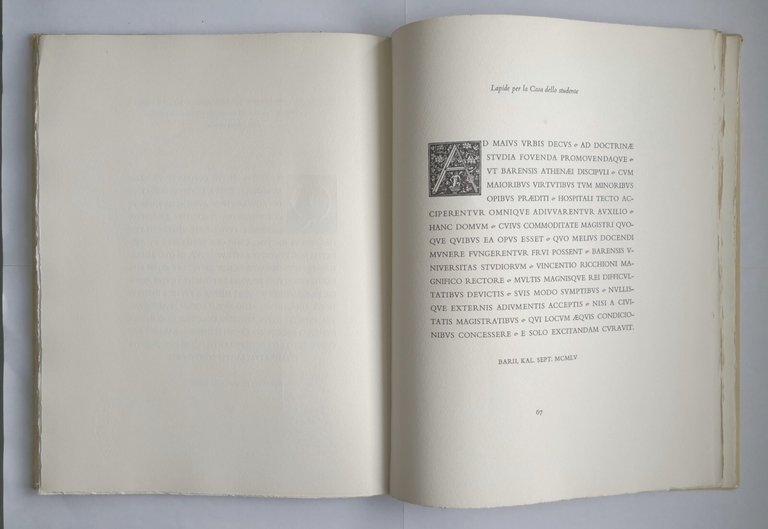 ACTA BARENSIS UNIVERSITATIS di Vergilivs Paladini 1967 Adriatica 1952 1967 …