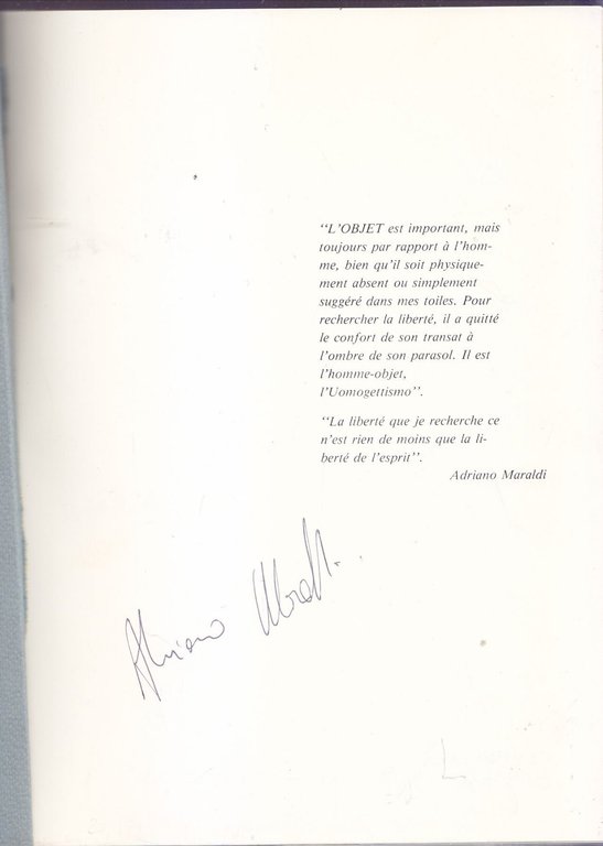 ADRIANO MARALDI OGGETTI IN CERCA DI EQUILIBRIO Franco Solmi 1984 …