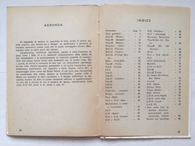 AEREI D'OLTRE CORTINA di Marcello Ralli e Giorgio Bignozzi 1955 …