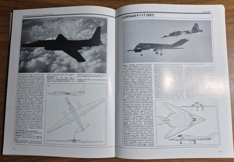 AEREI DA COMBATTIMENTO di Giorgio Gibertini guida 1990 Delta editrice …
