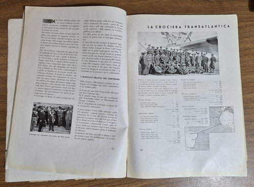 AERO CLUB GINO LISA TORINO 1932 GRANDE MANIFESTAZIONE AEREA Libro …