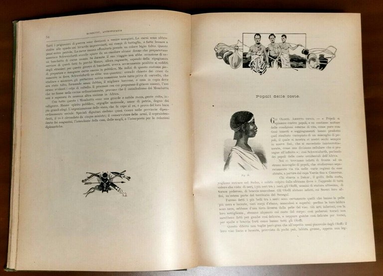 AFRICA 2 Volumi di Attilio Brunialti 1913? Vallardi libri antichi …