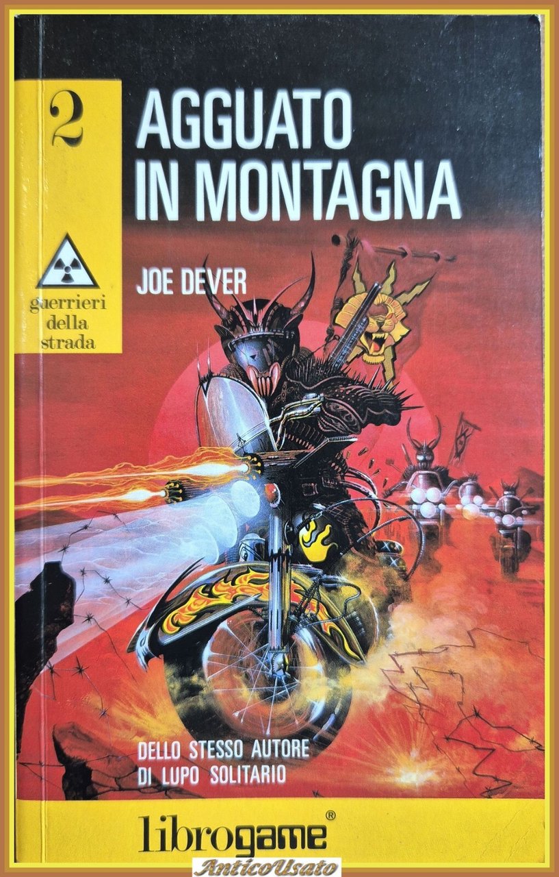AGGUATO IN MONTAGNA di Joe Dever 1990 E Elle LIBROGAME …