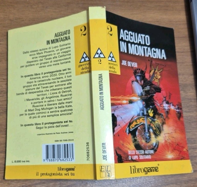 AGGUATO IN MONTAGNA di Joe Dever 1990 E Elle LIBROGAME …