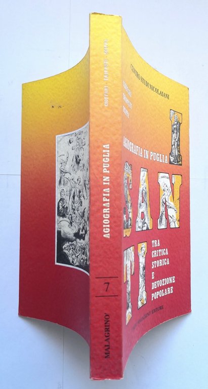 AGIOGRAFIA IN PUGLIA di Cioffari Tripputi Scippa 1991 Malagrinò Libro …
