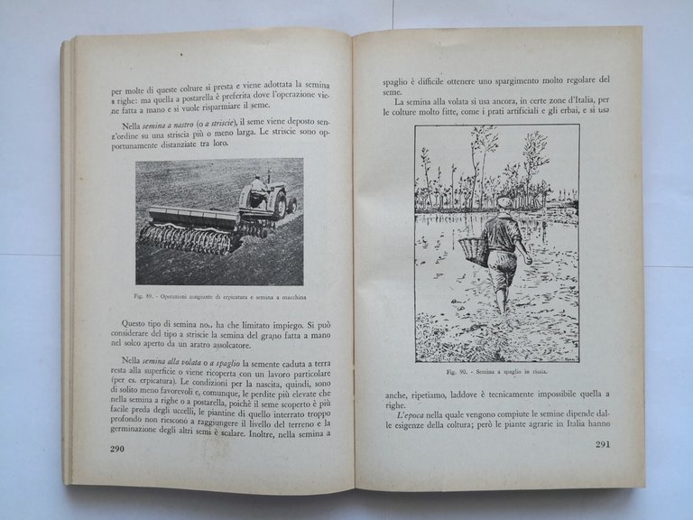 AGRONOMIA E COLTIVAZIONI di Achille Grimaldi 1953 Edizioni Agricole libro …