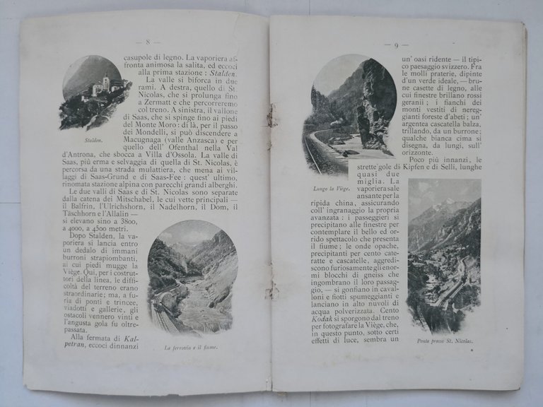 AI FRESCHI DI ZERMATT SVIZZERA G Anastasi primi del '900 …