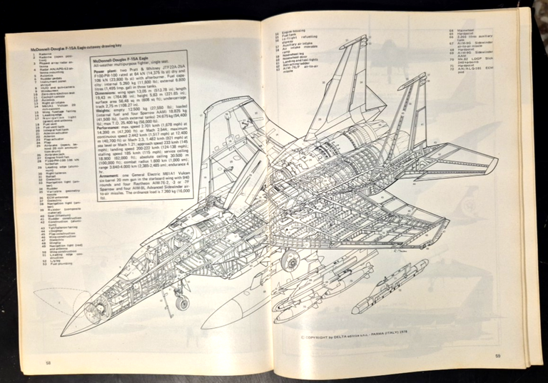 AIRCRAFT OF THE USAF di Nico Sgarlato 1979 Delta Editrice …