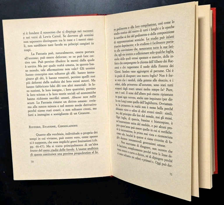 ALBERO E FOGLIA di J R R Tolkien 1976 Rusconi …