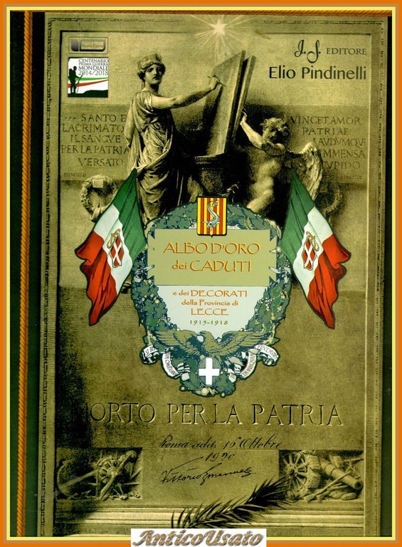 ALBO D'ORO DEI CADUTI E DECORATI DELLA PROVINCIA DI LECCE … | Immagine Gallery 1