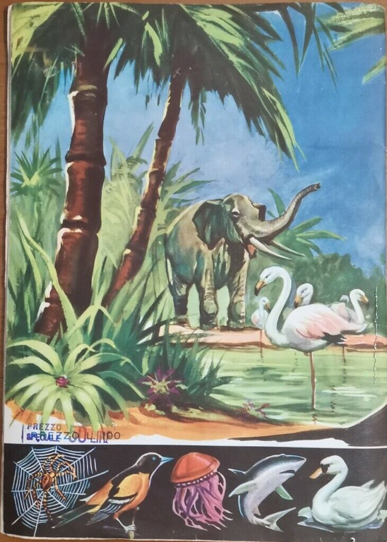 Album ANIMALI Nuova Raccolta Figurine 1954 Collezione Lampo con 396 …