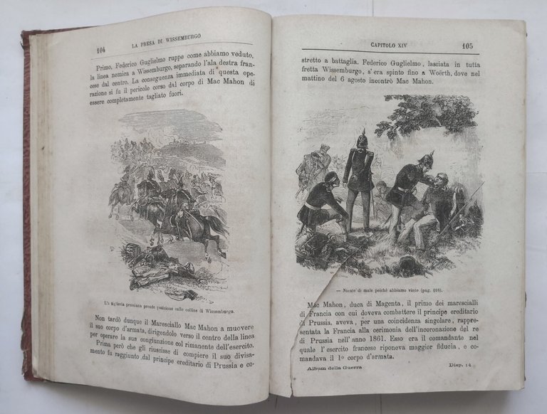 ALBUM DELLA GUERRA FRANCO PRUSSIANA 1870 di Italo Fiorentino 2 …