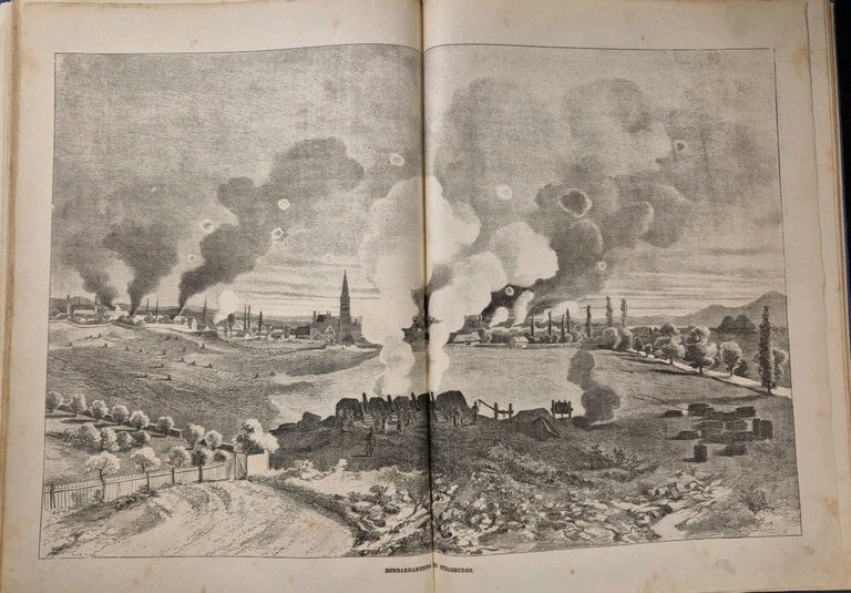 ALBUM DELLA GUERRA FRANCO PRUSSIANA DEL 1870 71 Sonzogno Libro …