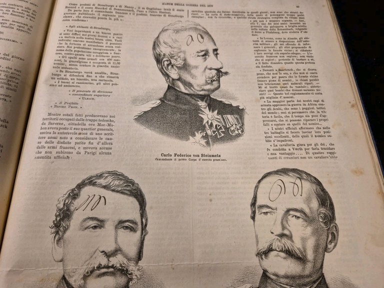 ALBUM DELLA GUERRA FRANCO PRUSSIANA DEL 1870 71 Sonzogno Libro …