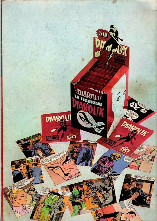 ALBUM LE FIGURINE DI DIABOLIK Originale con 63 figurine SUPER …