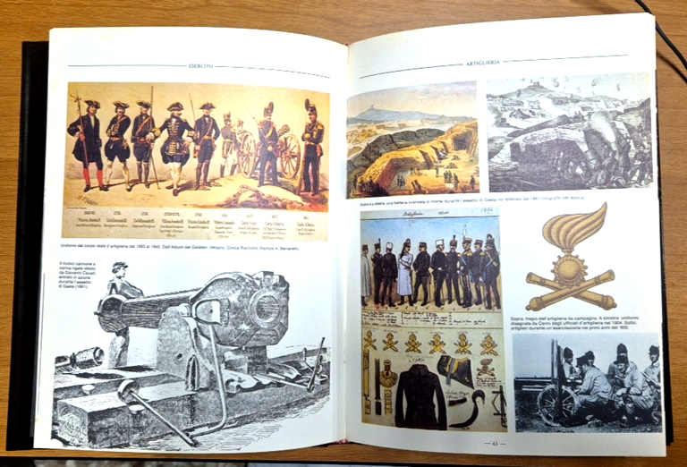 ALBUM STORICO DELLE FORZE ARMATE ITALIANE di Giorgio Maiocchi 1985 …