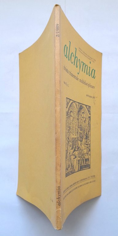 ALCHYMIA Anno Numero 2 aprile giugno 1989 rivista trimestrale multidisciplinare