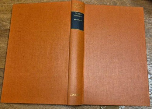ALCIFRONE di Giorgio Berkeley 1963 Zanichelli editore - filosofi moderni …