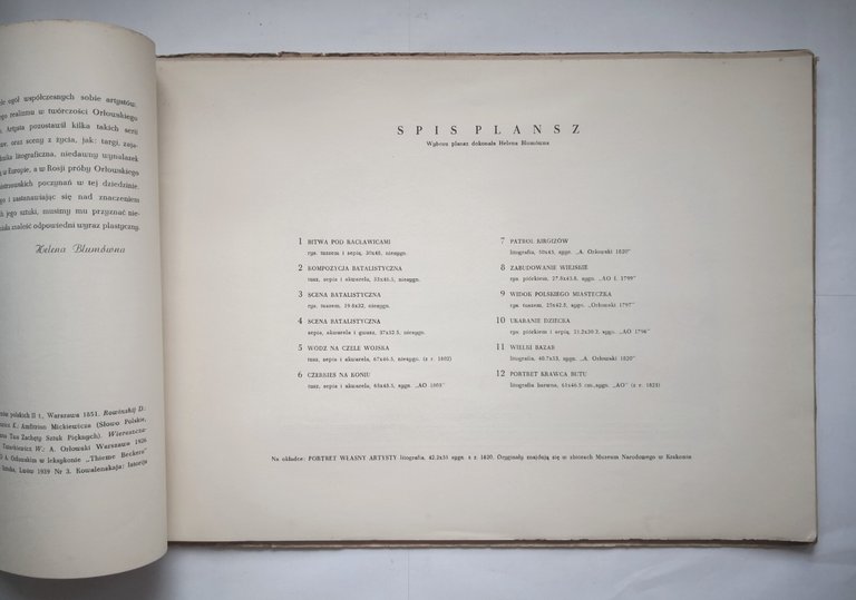 ALEKSANDER ORLOWSKI 1777 1832 Biuro Wydawnictw Artystycznych i Ludowych 1953