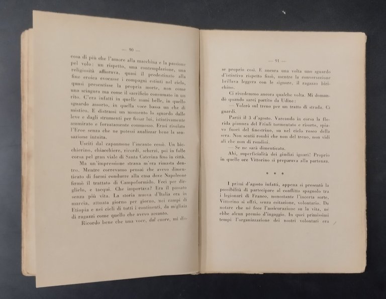 ALI DI GIOVINEZZA ALI VITTORIA Enrico Santoni 1939 Libro Ceccherelli …