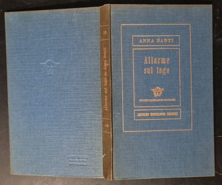 ALLARME SUL LAGO di Anna Banti 1954 Mondadori Medusa I …
