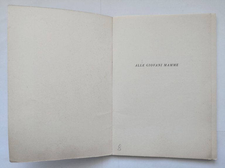 ALLE GIOVANI MAMME Nestlè guida allevamento bambino 1949 La Prealpina …