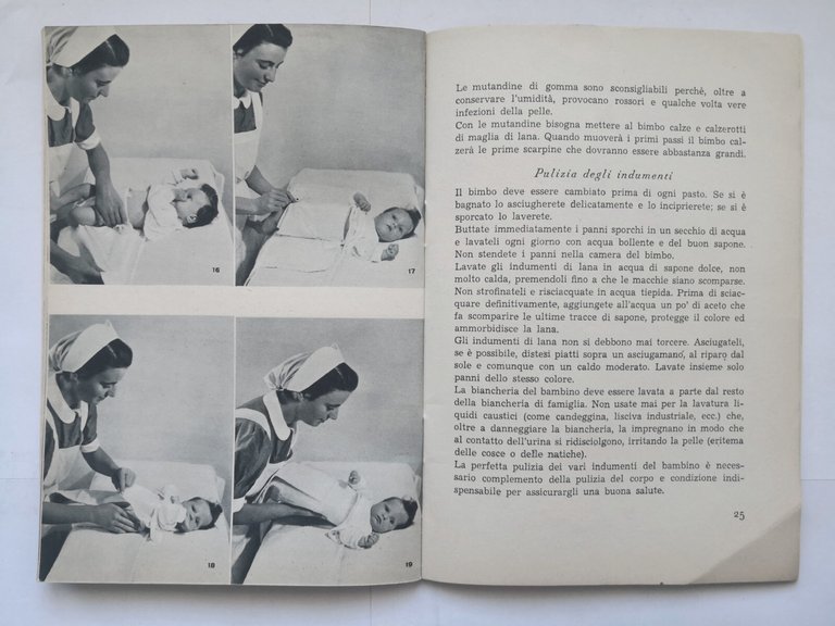 ALLE GIOVANI MAMME Nestlè guida allevamento bambino 1949 La Prealpina …