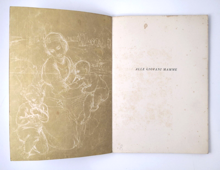 ALLE GIOVANI MAMME Nestlè La Prealpina libro pubblicitario anni '50 …