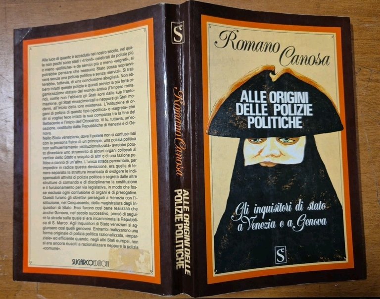 ALLE ORIGINI DELLE POLIZIE POLITICHE di Romano Canosa 1989 Sugarco …