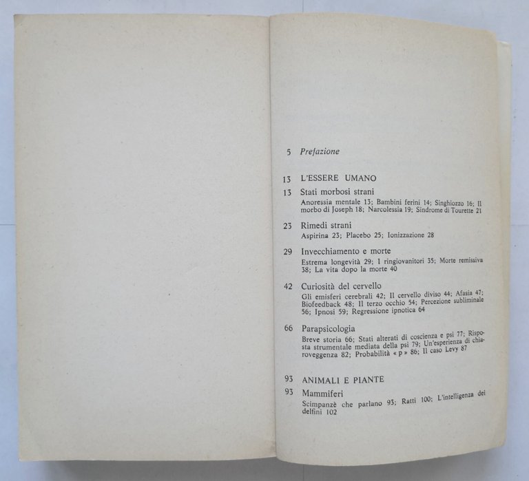 ALMANACCO UNIVERSALE DELLE COSE PIÙ STRANE E MISTERIOSE 1979 Mondadori …