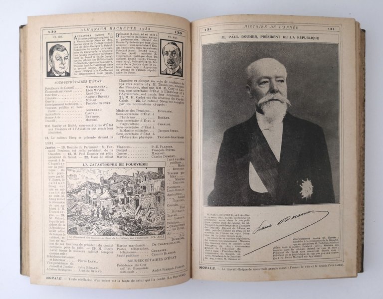 ALMANACH HACHETTE petite Encyclopedie populaire 1932 Hachette Libro