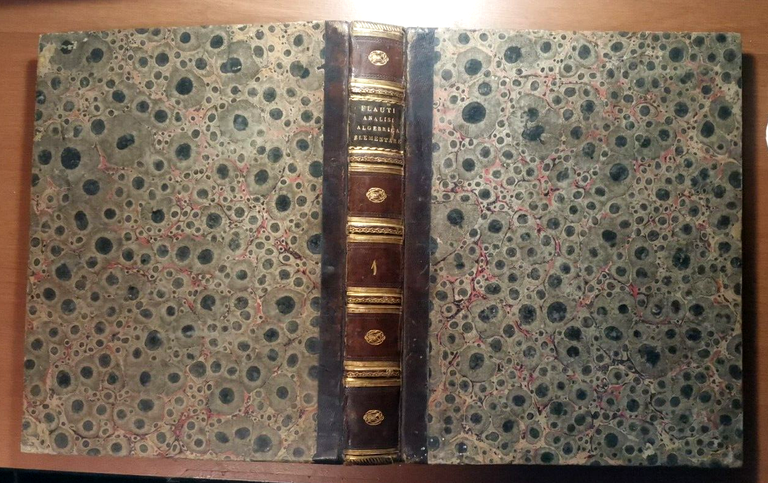 ANALISI ALGEBRICA ELEMENTARE Volume I di Vincenzo FLAUTI 1830 Libro …