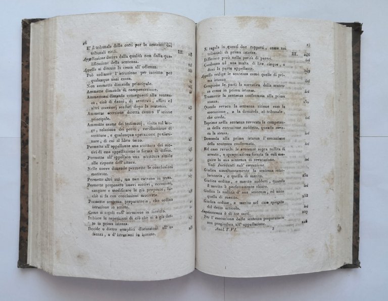 ANALISI DELLE LEGGI DI PROCEDURA CIVILI PER LE DUE SICILIE …