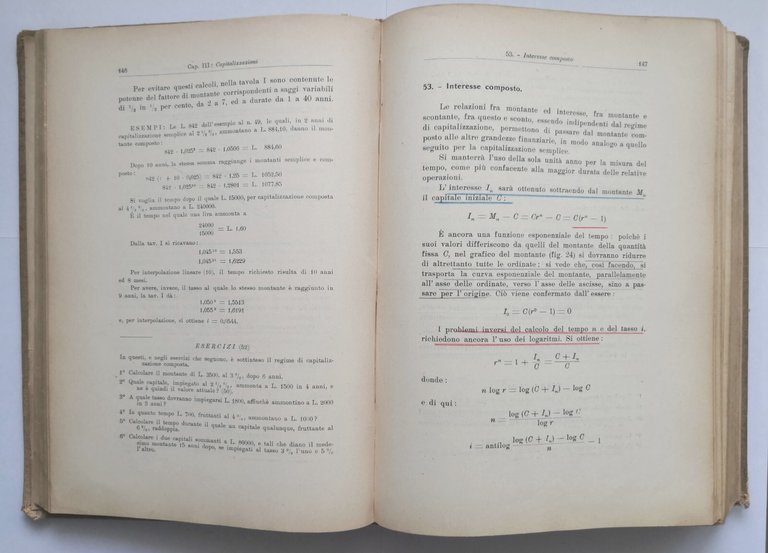 ANALISI MATEMATICA DI PROBLEMI SOCIALI Pietro Martinotti 1938 Giuffrè Libro | Immagine Gallery 5