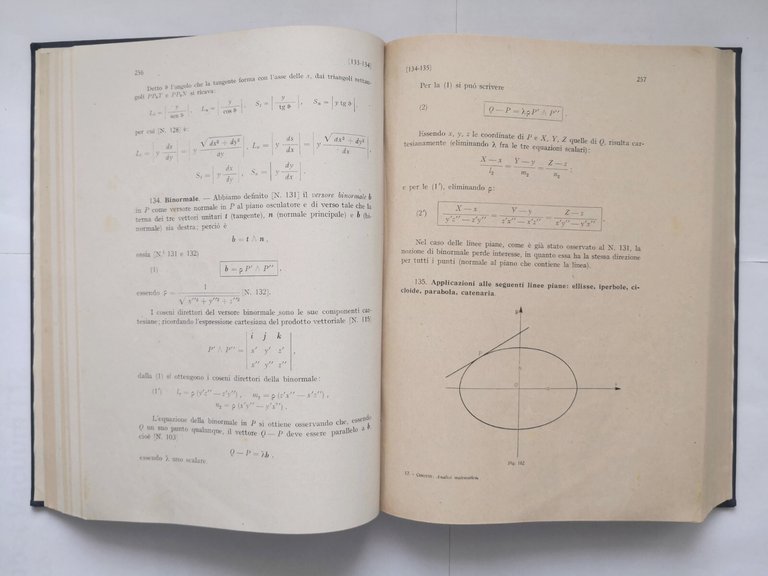 ANALISI MATEMATICA di Umberto Cisotti 1945 Libreria Editrice Politecnica Libro