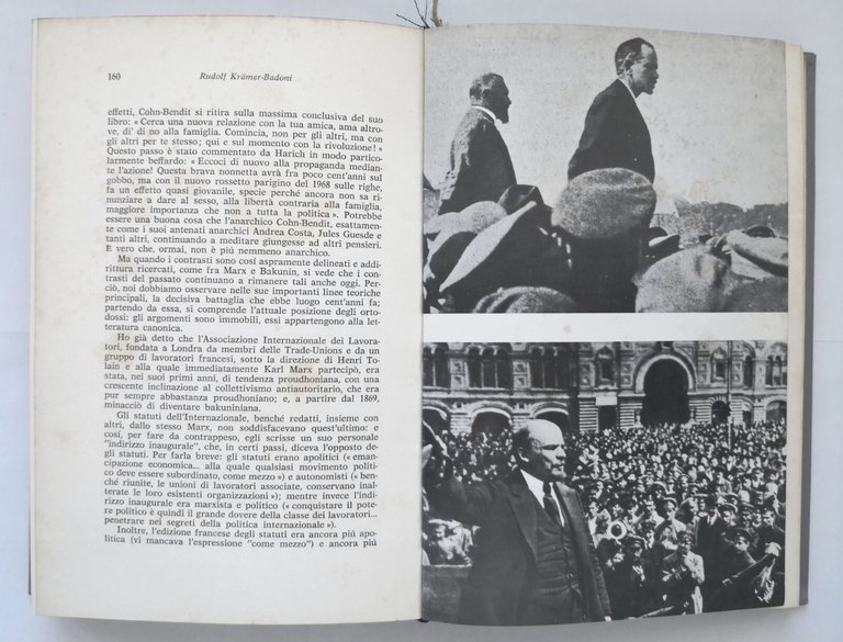ANARCHIA di Rudolf Kramer Badoni 1972 Bietti libro passato e …