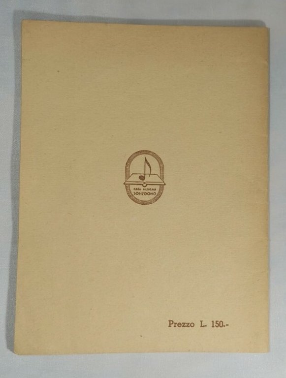 ANDREA CHENIER di Umberto Giordano 1951 Casa Musicale Sonzogno libretto …