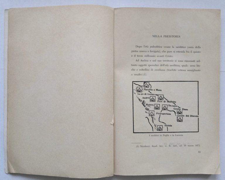 ANDRIA LA MIA CITTÀ di Riccardo Loconte 1959 Mezzina Libro …
