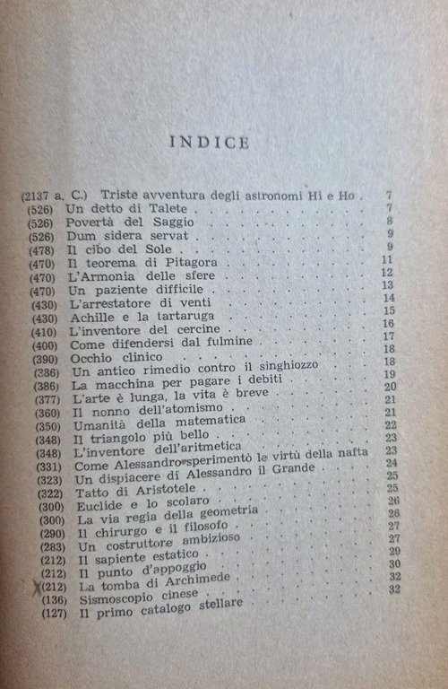 ANEDDOTICA DELLE SCIENZE di Sagredo 1948 Hoepli Manuale Libro illustrato
