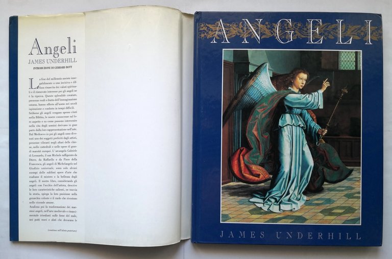 ANGELI di James Underhill 1995 EdiCART libro arte pittura