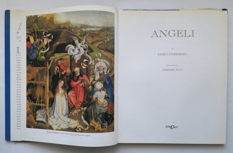 ANGELI di James Underhill 1995 EdiCART libro arte pittura