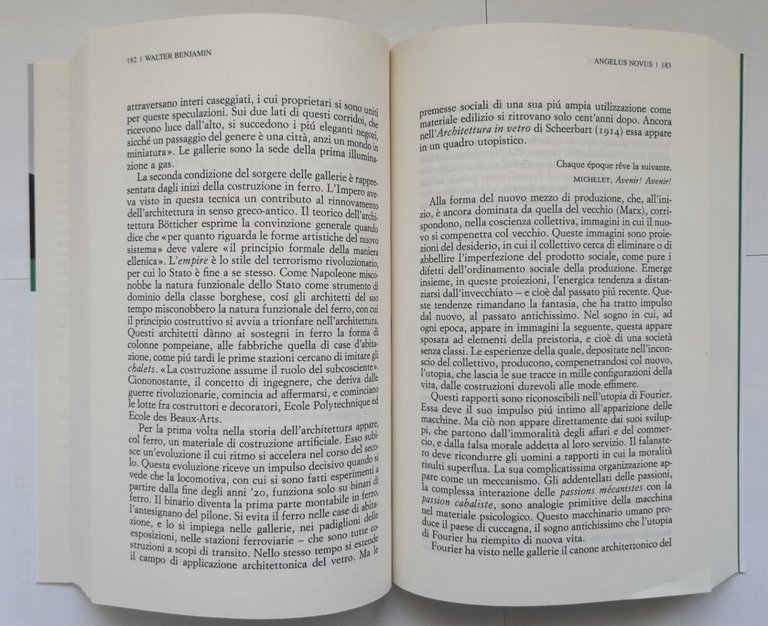 ANGELUS NOVUS saggi frammenti di Walter Benjamin 2022 libro corriere …