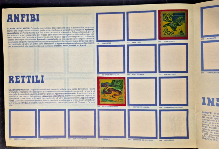 ANIMALI DI TUTTO IL MONDO Album con 12 Figurine Metallizzate … | Immagine Gallery 3