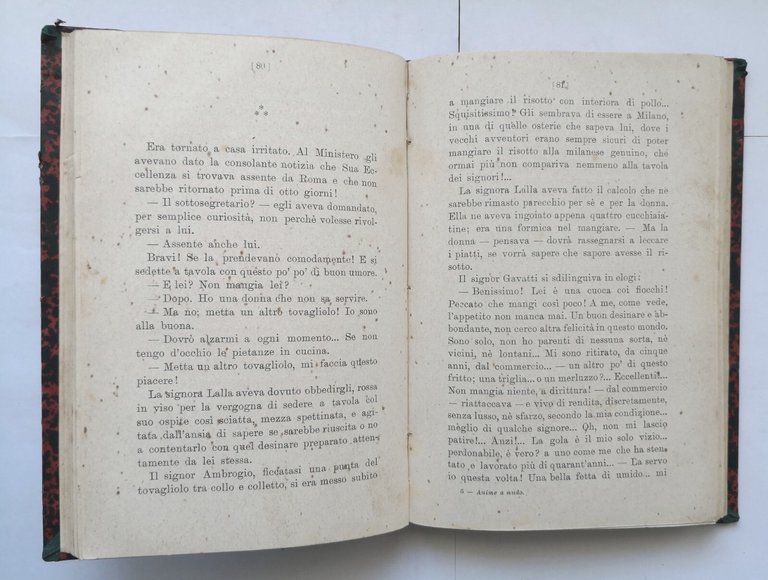 ANIME A NUDO novelle di Luigi Capuana libro antico primi …