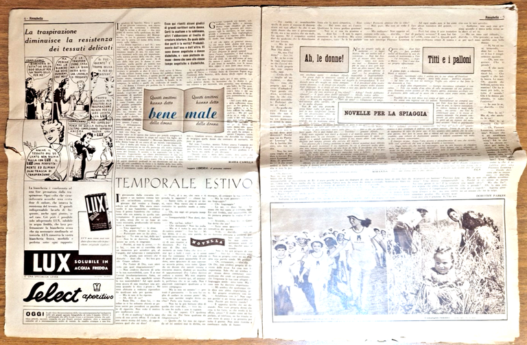 ANNA BELLA 15 agosto 1939 Rivista di Moda e attualità …